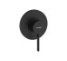Змішувач Zesis S прихованого монтажу для душу d110, Matt Black  (74617670)