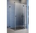 Бокова стінка Essenza Pro S1 700x2000 хром/прозоре