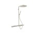 Душевая система AXOR Showerpipe с термостатом 800 и верхним душем 350 1jet, Brushed Nickel (27984820)