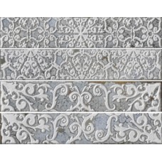Декор (4.5x23) 16842- Brickart Decoro(Set 4Pz)Heritage Grey - Brickart з колекції Brickart Декор (4.5x23) 16842- Brickart Decoro(Set 4Pz)Heritage Grey - Brickart з колекції Brickart