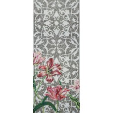 Мозаїка (290.5x120.5) Tulips Grey B - Decori in Tecnica Artistica з колекції Decori in Tecnica Artistica Мозаїка (290.5x120.5) Tulips Grey B - Decori in Tecnica Artistica з колекції Decori in Tecnica Artistica