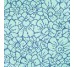 Мозаїка Graphic Flowers Bleu 129.1x129.1 Decori 10 Bisazza з колекції Decori 10 Bisazza