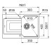 Мойка Franke UBG 611-78 114.0701.804 оникс