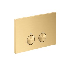 Панель смыва AXOR FlushPlate, Brushed Gold Optic (42530250) Панель смыва AXOR FlushPlate, Brushed Gold Optic (42530250)