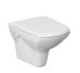 Унітаз підвісний Carina 548 CleanOn з кришкою дюропласт soft close SZCZ1000841773 Cersanit Cersanit
