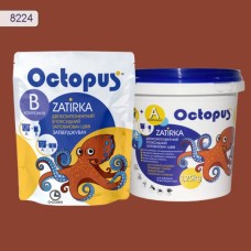 Двокомпонентна епоксидна затирка фуга для плитки і мозаїки ТМ "OCTOPUS",  колір  8224 1,25 кг Octopus