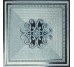 Декор (25.5x25.5) 110091 Ermitage Decoro Finitura Impero Lux Silver Su Nero - Ermitage з колекції Ermitage Settecento
