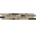 Декор (6x30) 045L205 Fascetta Marmo Bia.-Noce-Nero - Pietre Del Sole з колекції Pietre Del Sole Elios