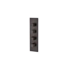 OXO, Зовнішня частина термостата на 3 виходи, brushed titanium (100282718) OXO, Зовнішня частина термостата на 3 виходи, brushed titanium (100282718)
