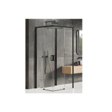 Душевая кабина прямоугольная PRIME BLACK 2D 100x90x200 R clear ACTIVE SHIELD 6мм Душевая кабина прямоугольная PRIME BLACK 2D 100x90x200 R clear ACTIVE SHIELD 6мм