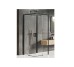 Душова кабіна прямокутна PRIME BLACK 2D 100x90x200 R скло clear ACTIVE SHIELD 6мм