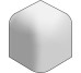 3.8x3.8 KGDPSAM204 light blue matt A Mutina DIN з колекції DIN Mutina