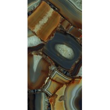 Плитка 162*324 Level Marmi Agate Brown A Full Lap 12 Mm Elmr