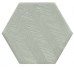 Плитка (13x11.4) ART HEX. RAMPA MONET ALUMINIUM 10 - Art з колекції Art Natucer