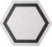 Плитка (15x17.1) D/EXA.BI Decoro Exatarget Bianco - Examatt з колекції Examatt Tonalite