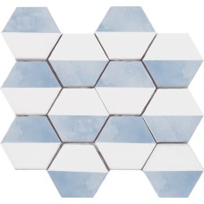 Мозаика (23.2x26.4) Malla Panal Hexagon Dec.3 Azul - Panal Hexagon из коллекции Panal Hexagon Мозаика (23.2x26.4) Malla Panal Hexagon Dec.3 Azul - Panal Hexagon из коллекции Panal Hexagon Panal Hexagon Керамическая плитка Cevica