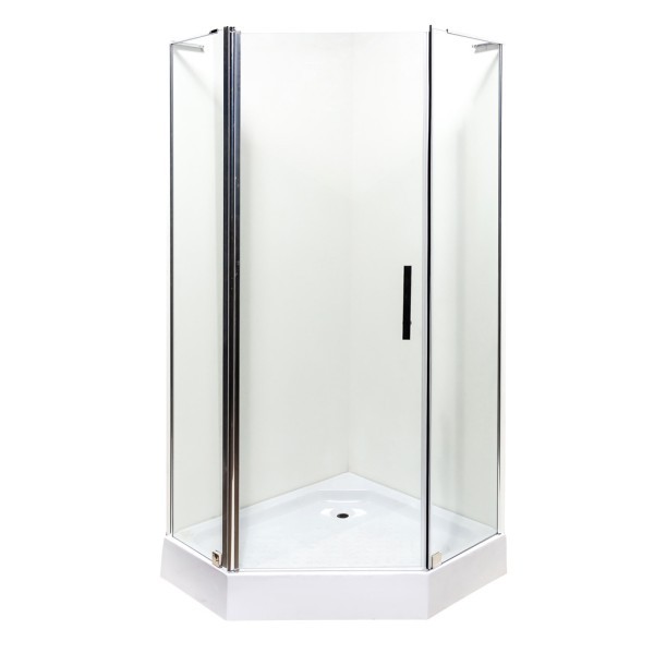 Душова кабіна INSANA Ethna Clear P91 з розмірами 90x90x200 і мілким піддоном ( А0046232 ) Insana