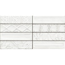 Декор 7x28 Eden Decoro Tin Bianco R12C з колекції Eden