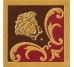 Декор (11x11) 37340 Girosp. Class. Rosso - Vanitas з колекції Vanitas Versace