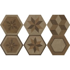 Декор (40.9x47.2) 173063 Gea Esagona Decoro Colori Caldi - Gea з колекції Gea Декор (40.9x47.2) 173063 Gea Esagona Decoro Colori Caldi - Gea з колекції Gea