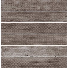 Декор (20x120) 8OFE42X Decori MIX Grafite - Rivamancina з колекції Rivamancina Rivamancina Керамічна плитка Tagina