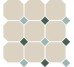Плитка White Turquoise Green 30x30 Octagon Top Cer з колекції Octagon TopCer