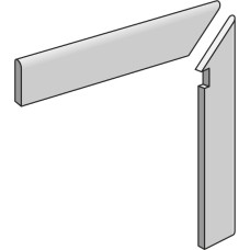 Плінтус 4,8x60 Grey Battiscala(Dx) Matt - Legarage - 81967 з колекції Legarage Плінтус 4,8x60 Grey Battiscala(Dx) Matt - Legarage - 81967 з колекції Legarage