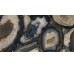 Плитка 162X324 Level Marmi Agate Black A Full Lap Mesh-Mounted 12 Mm Elx2 Emil Ceramica з колекції Level Marmi Emil Ceramica