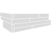 L-елемент 16x28 BKPA11 Bkp Angolo 11X28H.16Ocean Grey Nova Bell BrickUp з колекції BrickUp NovaBell
