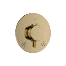 Термостат скрытого монтажа Ecostat Comfort S на 2 функции, Polished Gold Optic (33715990) ECOSTAT COMFORT S