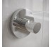 DFL21010202C Flow Крючок одинарный, цвет хром (1 сорт)