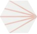 Плитка 19,8x22,8 Meraki Line Rosa (Rt)-Meraki з колекції Meraki Bestile