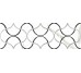 Декор Decorado Elegance 25x75 Royal Gold Undefasa з колекції Royal Gold Undefasa