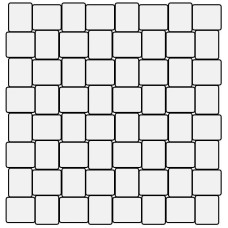 Мозаїка (30x30) 16626- Mosaico Twist Silver - V-Stone з колекції V-Stone Мозаїка (30x30) 16626- Mosaico Twist Silver - V-Stone з колекції V-Stone