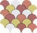 Мозаїка (30x30) MOSAICO COLORS TEARS WARM POLISHED - Colors з колекції Colors Todagres