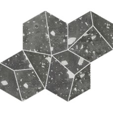 Мозаїка Petri Anthracite Mosaico Trencadís 42.2x34 Petri Land Porcelanіco з колекції Petri LAND PORCELANICO Испания