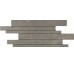 Мозаїка 29.5x59.2 DC920 Infinity plain kompact dark grey Aleluia Kompact з колекції Kompact Aleluia