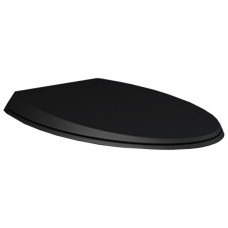 CLOSC3901504 Крышка д/унитаза CLOUD Duroplast, SLIM, Soft Close, черный матовый (1 сорт) Cloud