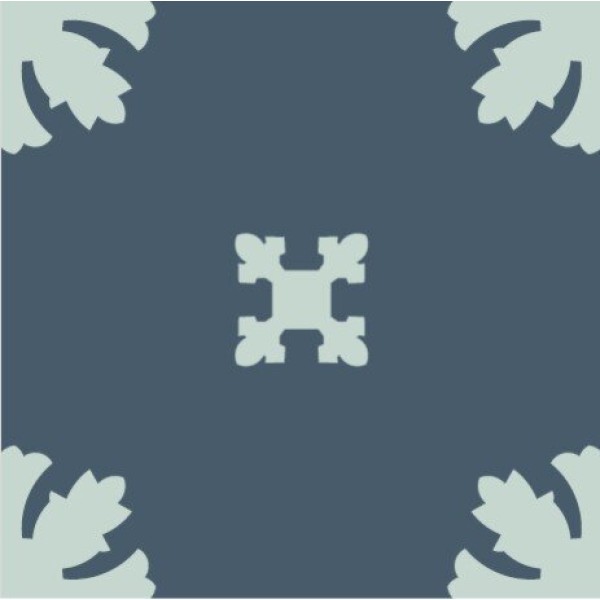 Плитка (20x20) Paper Blu Q - BDS из коллекции BDS Bisazza