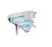 3030140G ART 3.0 Підвісний безобідковий унітаз з кришкою soft-close, Vortex Flush, сірий мат (1 сорт)