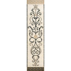 Мозаика (39.4x158) 68303 Rosone Mos. White-blac - Exclusive из коллекции Exclusive Exclusive Керамическая плитка Versace