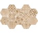 Плитка 18,2x21 Epoca Decoro Cementine Rosa R55U з колекції Epoca Ragno Ragno