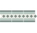 Бордюр Border 2 Strip Stand. 42x14.5 Belfast Top Cer з колекції Belfast TopCer
