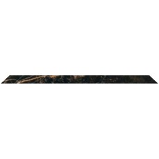 Бордюр Trapezio Cassettonato Marble Nero 4.8x90 Eterno з колекції Eterno ETERNO Керамическая плитка Versace