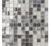Мозаїка (28.6x28.6) 100201 Mixagrigiopiombo-Neroardesia-Grigioargento 2.2x2.2surete(Foglio) - Musiva з колекції Musiva Settecento