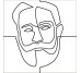 FACE LINE WHITE 25x25 (плитка для підлоги і стін)