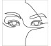 FACE LINE WHITE 25x25 (плитка для підлоги і стін)