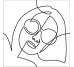 FACE LINE WHITE 25x25 (плитка для підлоги і стін)