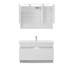 Зеркальный шкаф Silvia SilMC-100 белый Juventa