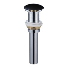 DFL0300000W Flow Донный клапан с керамической крышкой, латунь, черный матовый (1 сорт) DFL0300000W Flow Донный клапан с керамической крышкой, латунь, черный матовый (1 сорт) Flow